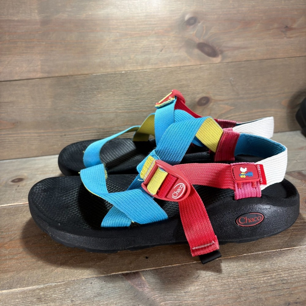 Chaco Z1 Classic Mens size 10 shoes Multicolor Woodstock Peanuts sport sandals